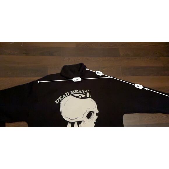 Mori Calliope 2022 Birthday UnAlive Dead Beat Honorary Sweater Hololive SzF(2XL) - Picture 11 of 12